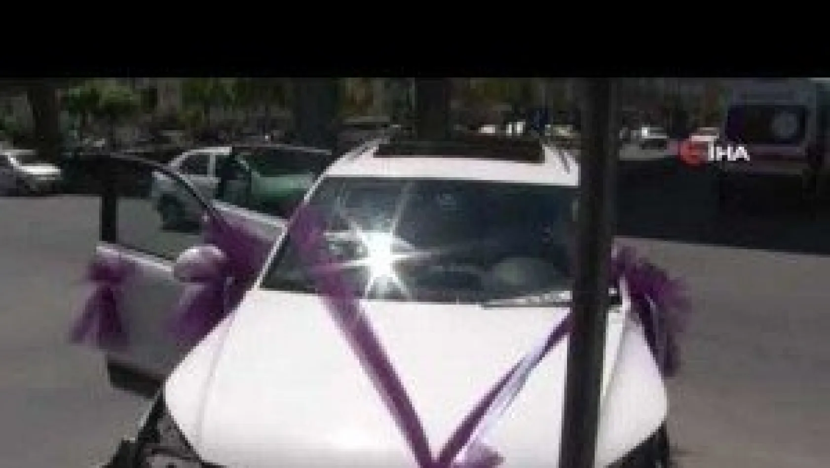 Gelin almaya giderken otomobile çarptı: Damatla beraber 5 yaralı