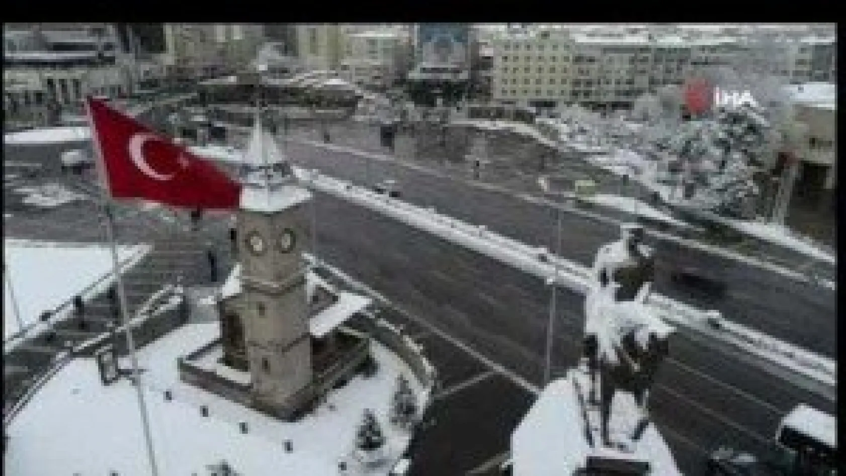 Kayseri'de Kar Manzaraları