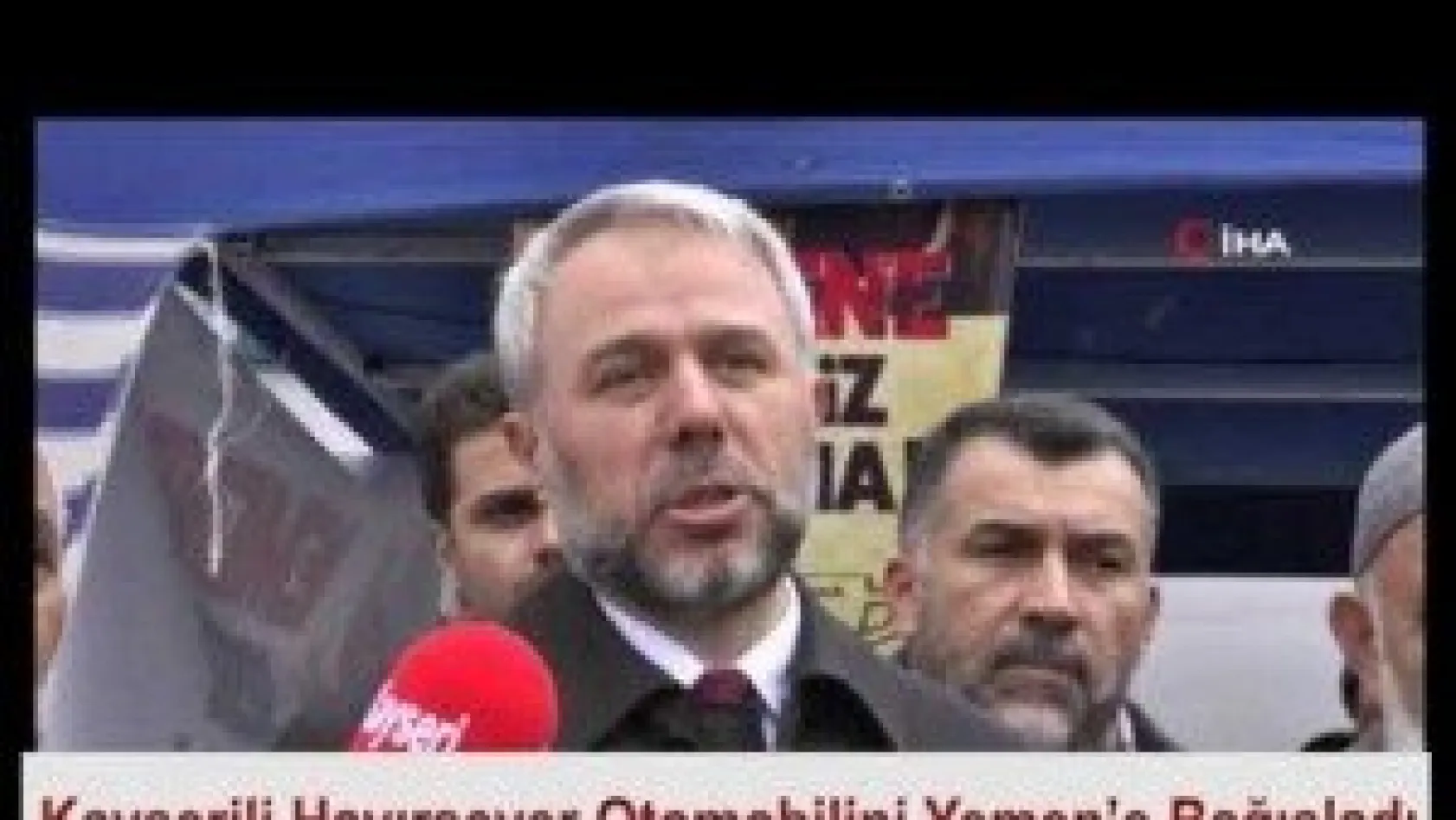Kayserili Hayırsever Otomobilini Yemen'e Bağışladı