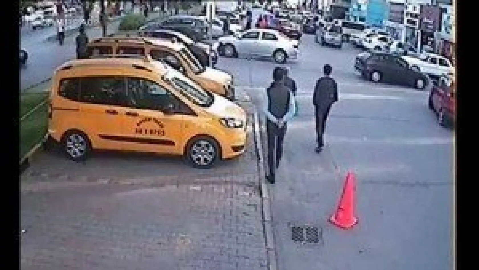 Kaza anı kameralarda