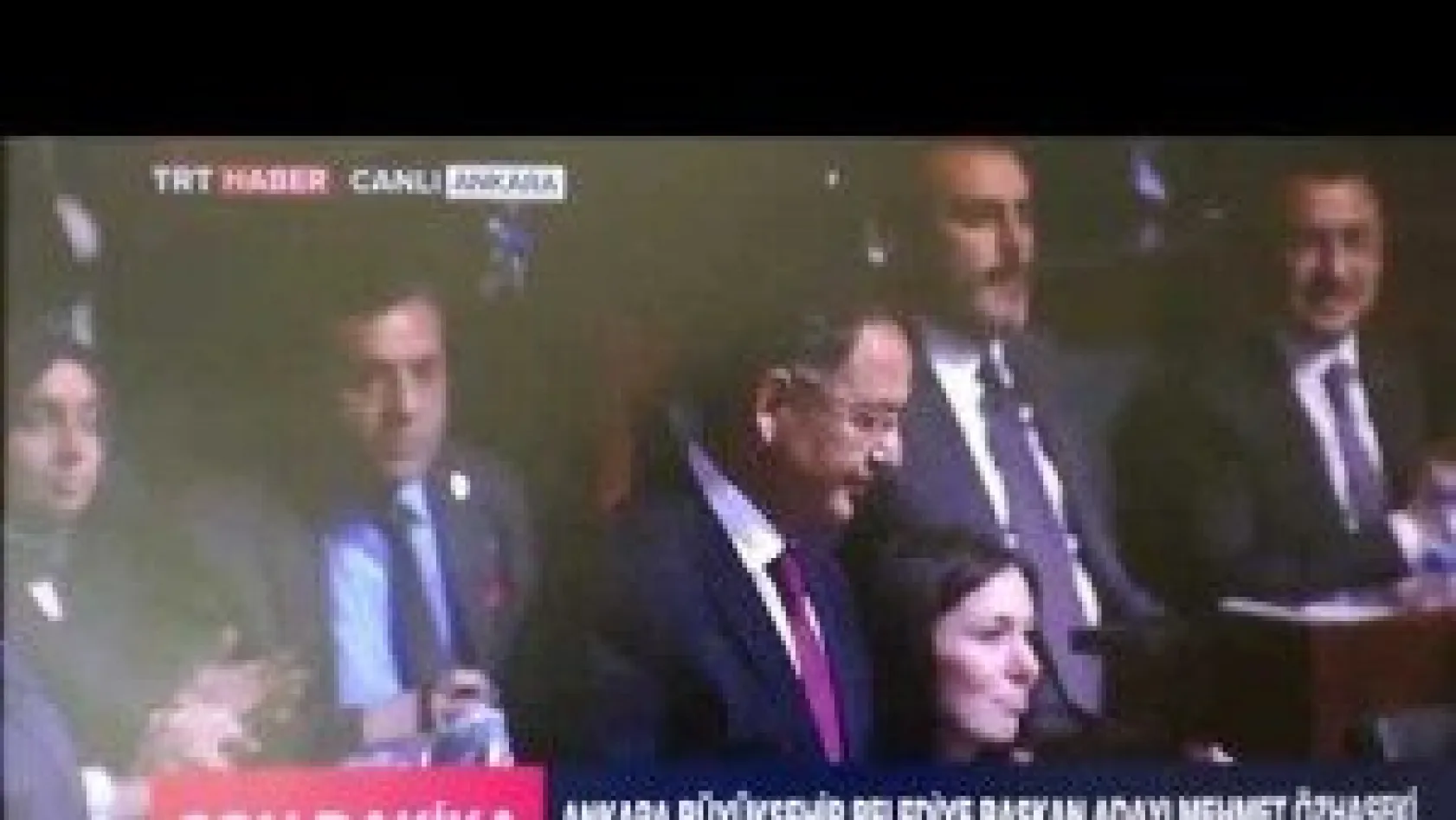 Mehmet Özhaseki Ankara Aday Açıklanma Anı