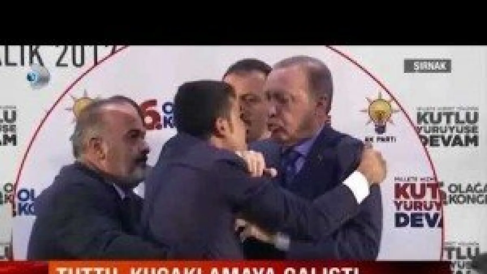 Sahneye fırlayan genç konuştu!
