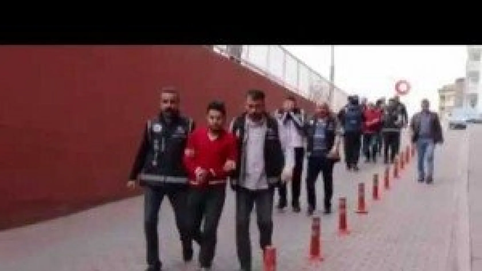 Sahte içki operasyonunda şüpheliler adliyeye sevk edildi