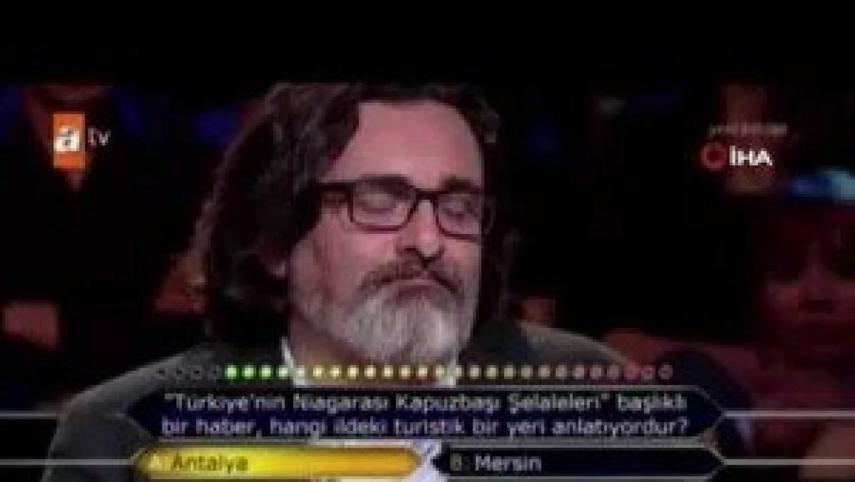 Yarışmacının bilemediği soru Kayseri için avantaja dönüştü