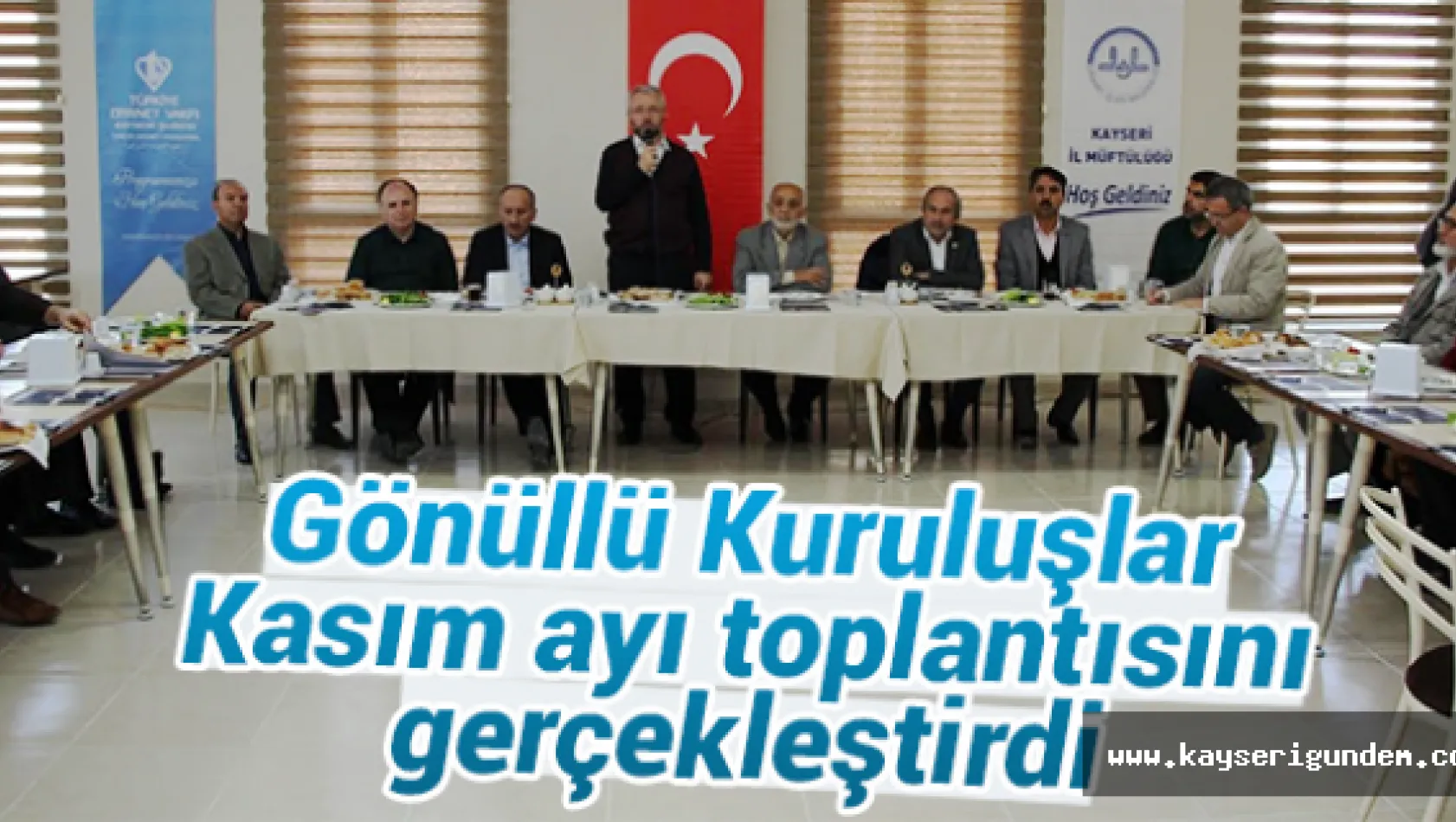 Gönüllü Kuruluşlar  Kasım ayı toplantısını gerçekleştirdi