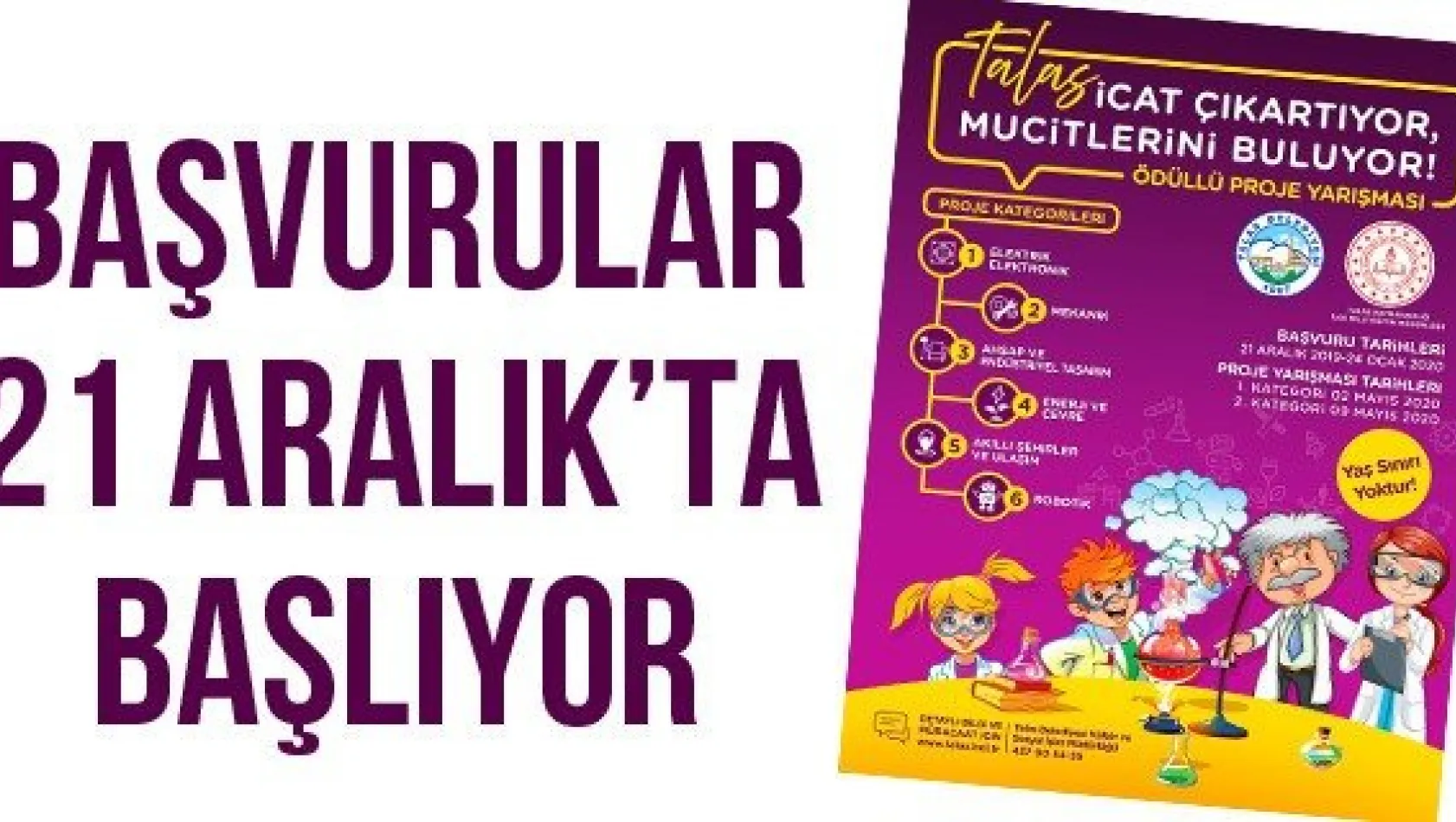 Başvurular 21 Aralık'ta Başlıyor