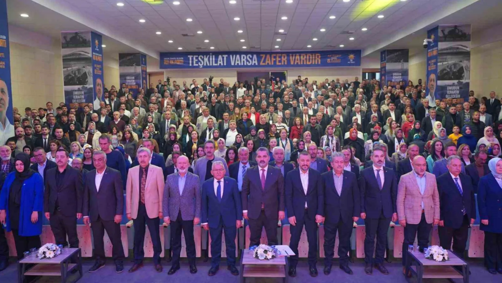 AK Parti Talas 8. Olağan Kongresi gerçekleştirildi