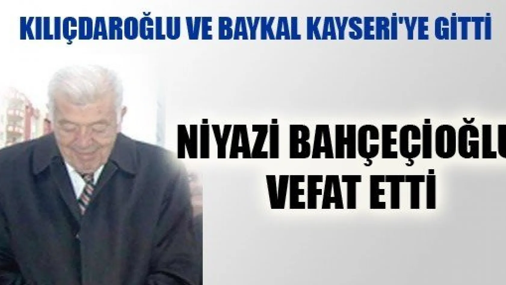 Bahçecioğlu Bugün Toprağa Verilecek