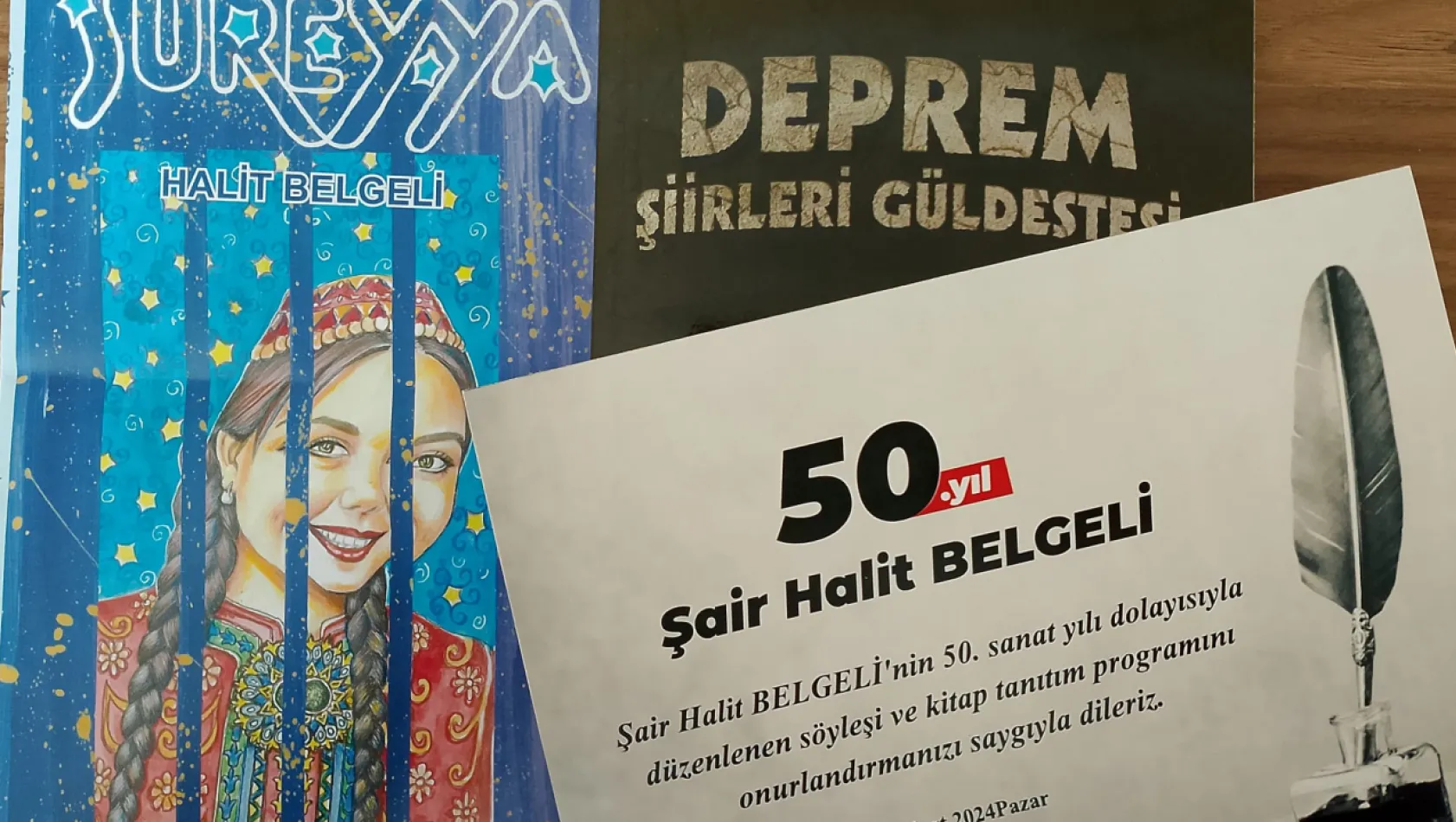 Şair Halit Belgeli'nin 50. Sanat Yılı Programı