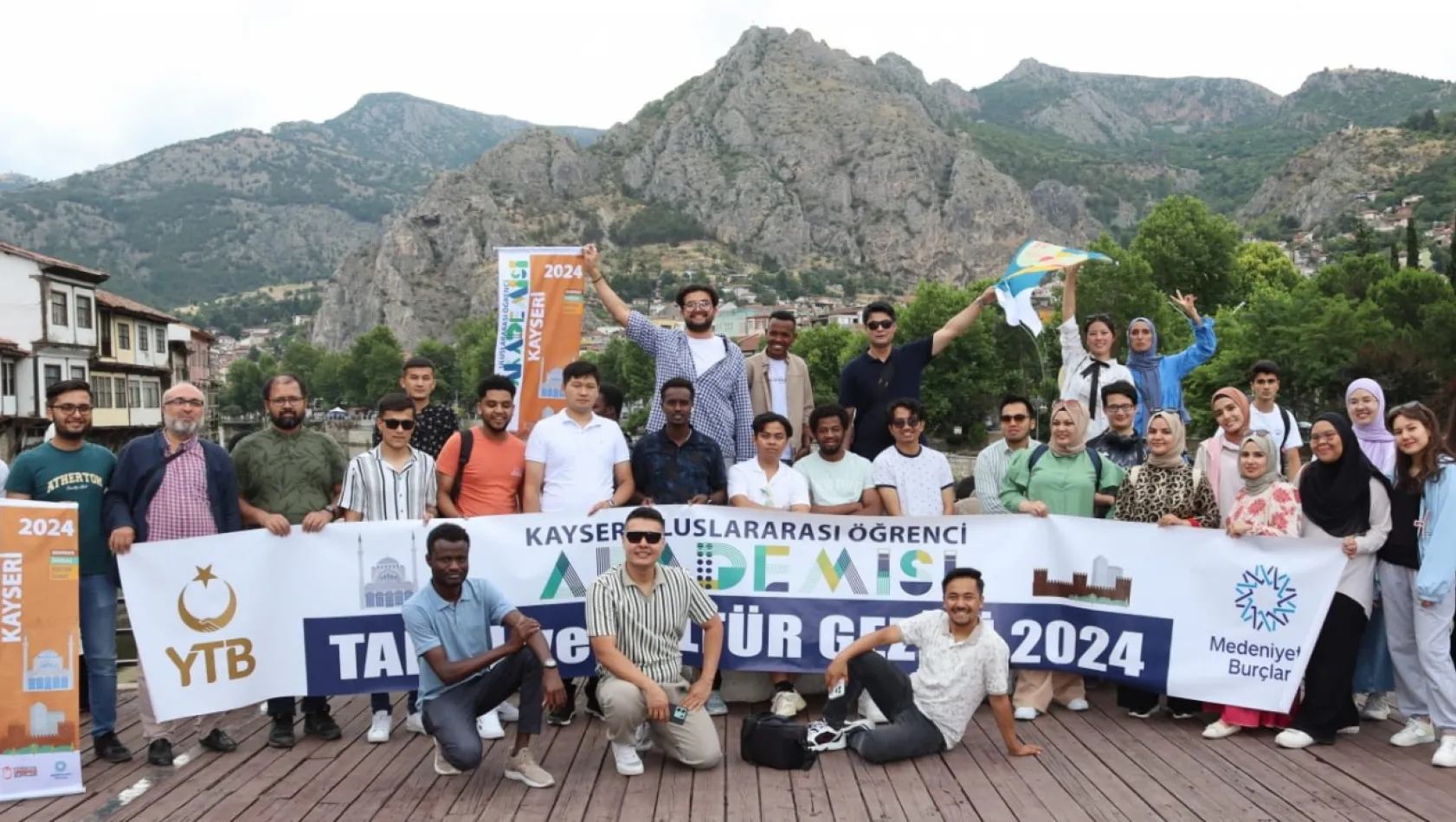 Yabancu Uyruklu Öğrenciler Amasya ve Tokat'ı gezdi