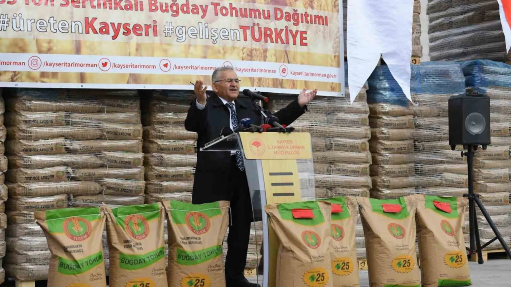 Kayseri'de tarım ve gıda ürünleri ihracatı 12 kat arttı