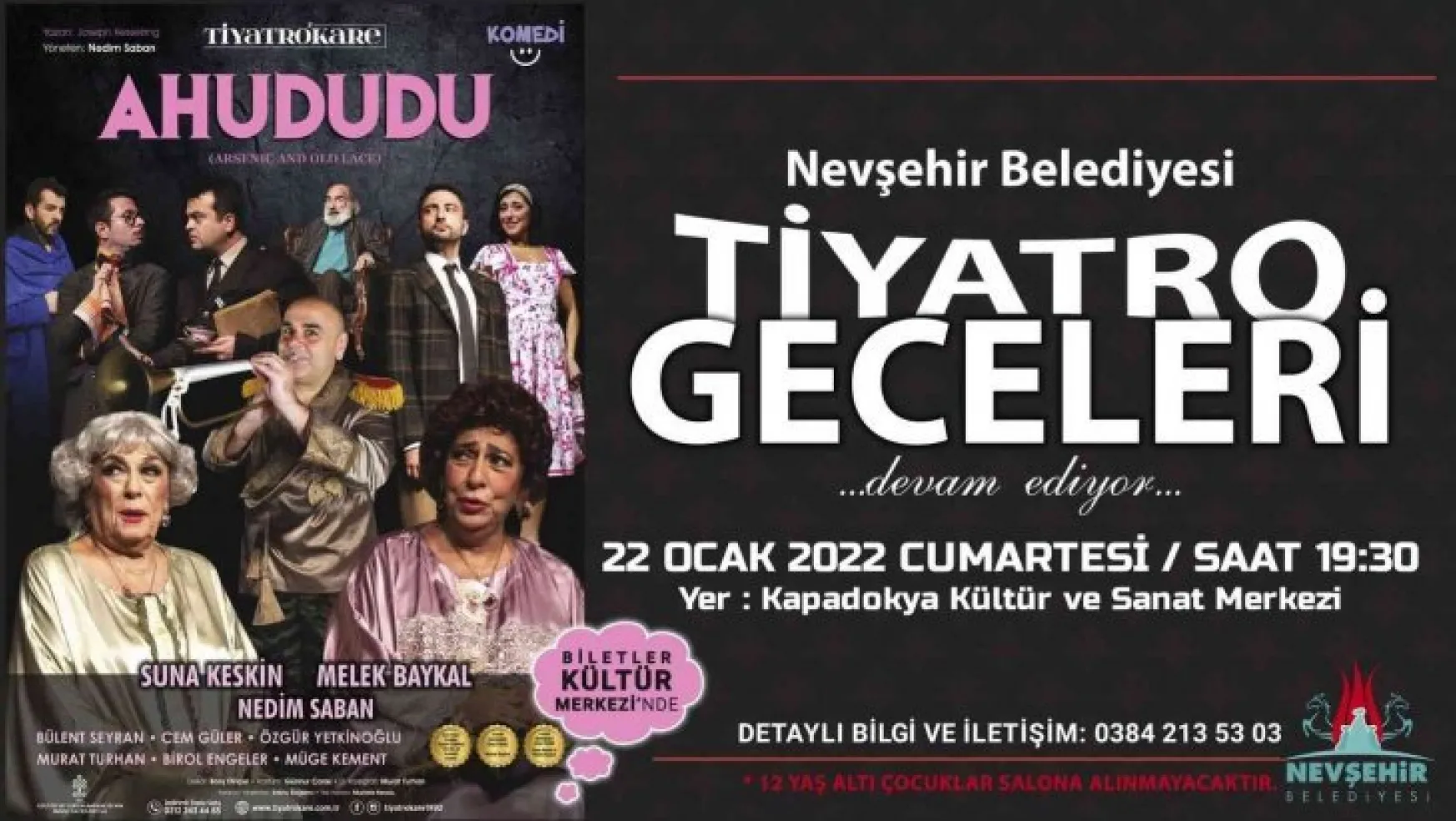 'Ahududu' Nevşehir'de sahnelenecek