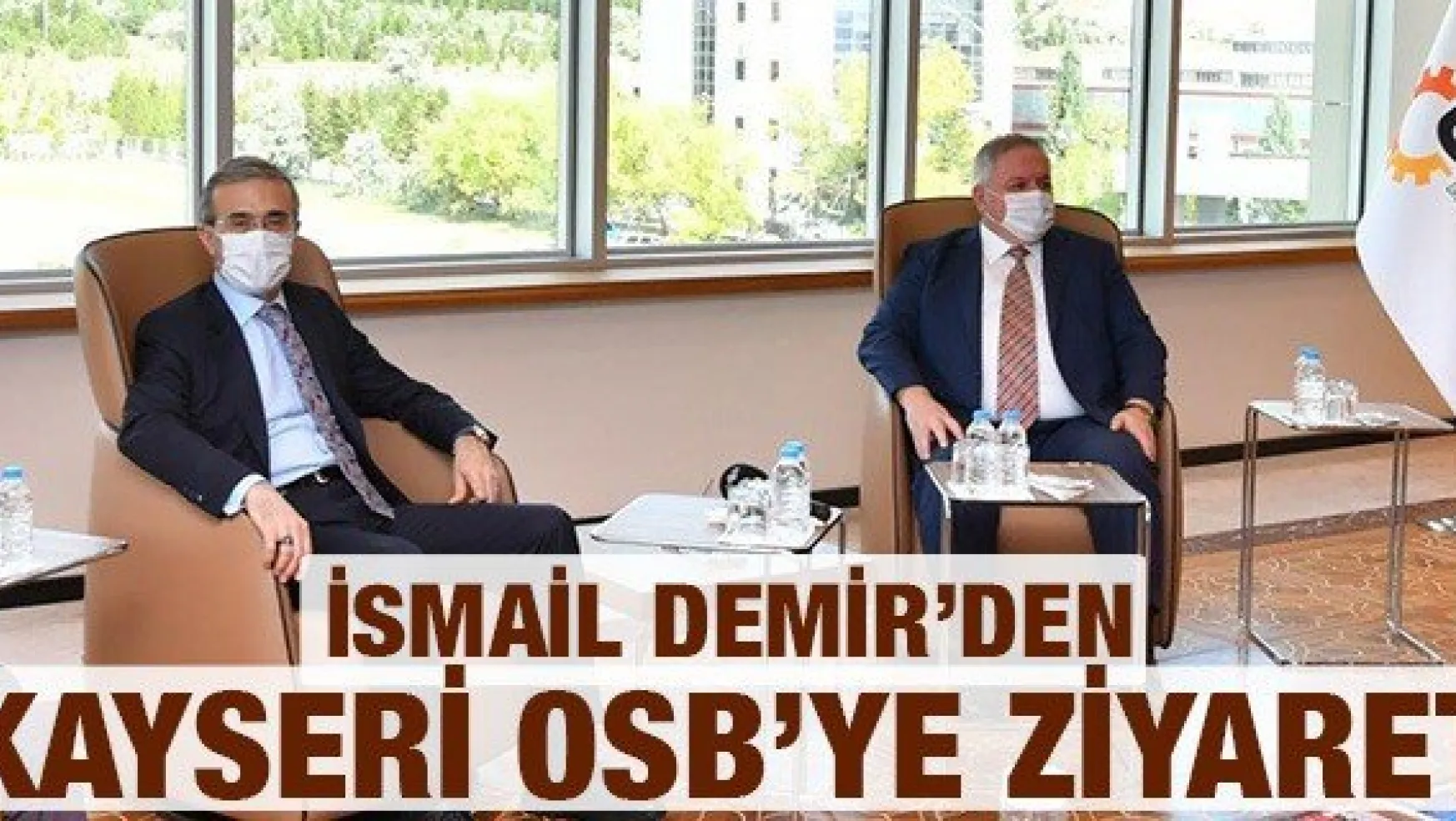 Savunma Sanayii Başkanı Prof. Dr. İsmail Demir'den Kayseri OSB'ye ziyaret