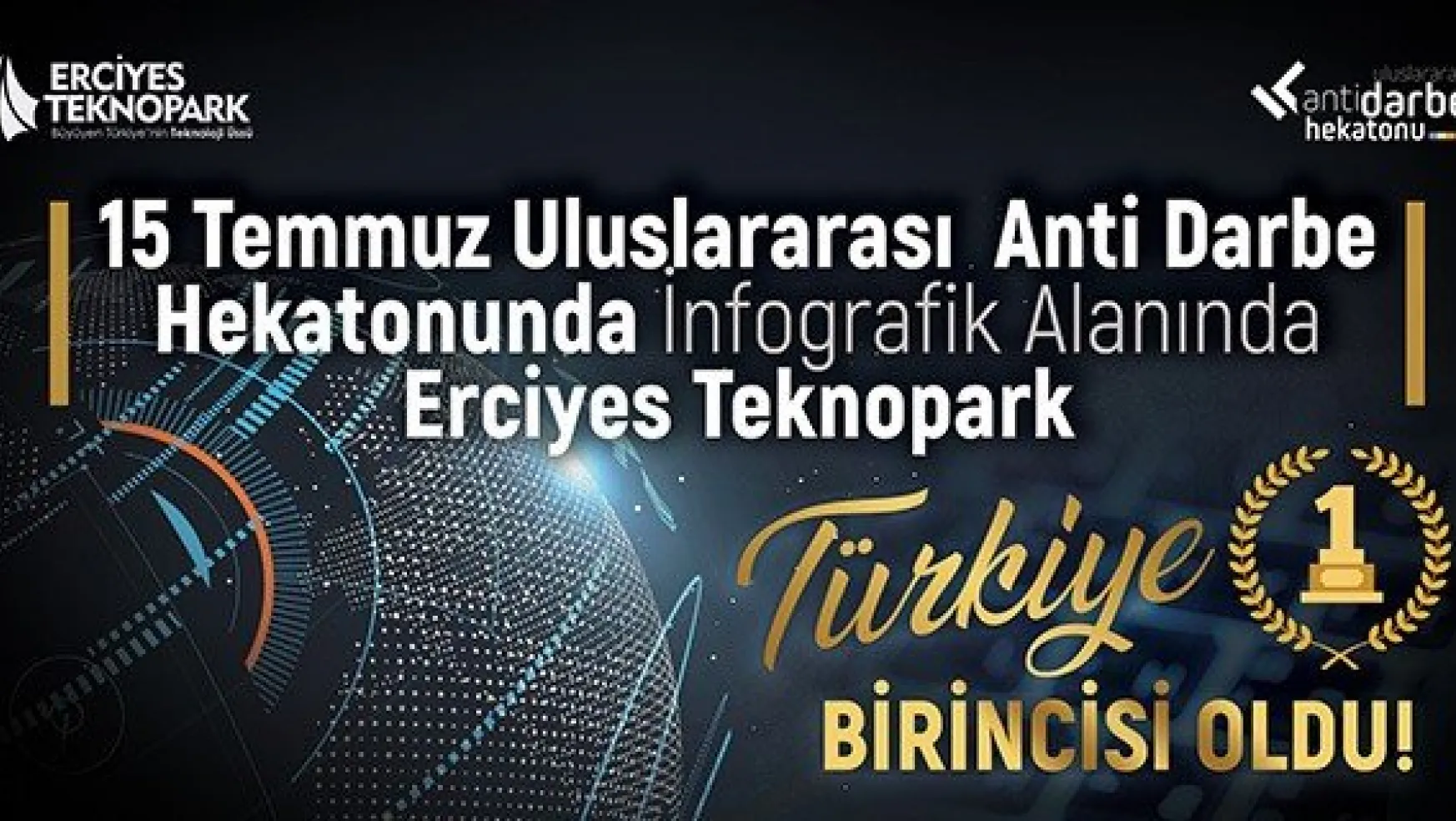 Erciyes Teknopark Türkiye Birincisi Oldu
