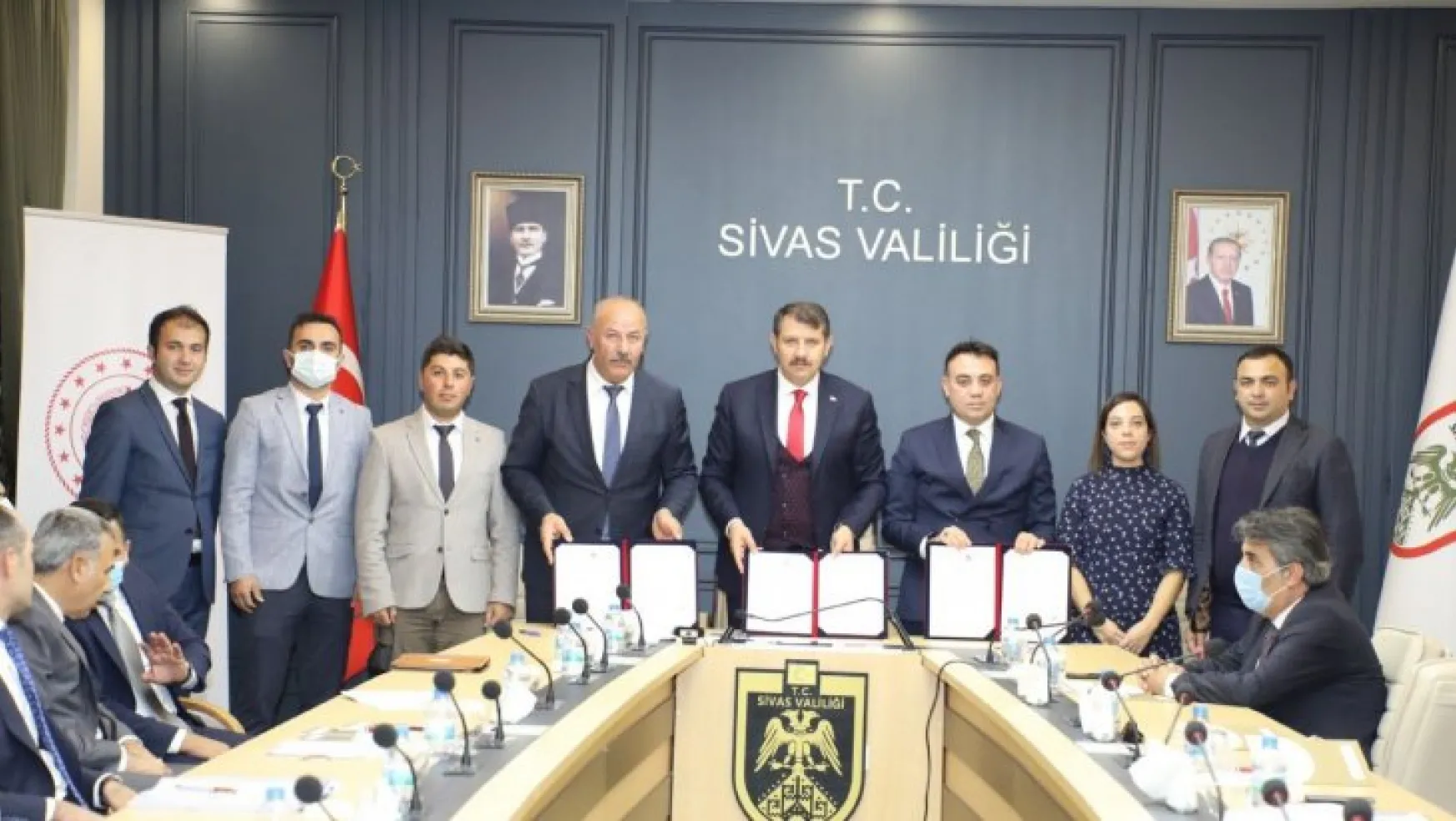 2021 yılında desteklenen 4 SOGEP Projesi ORAN koordinasyonunda Sivas'ta yürütülmeye başlandı