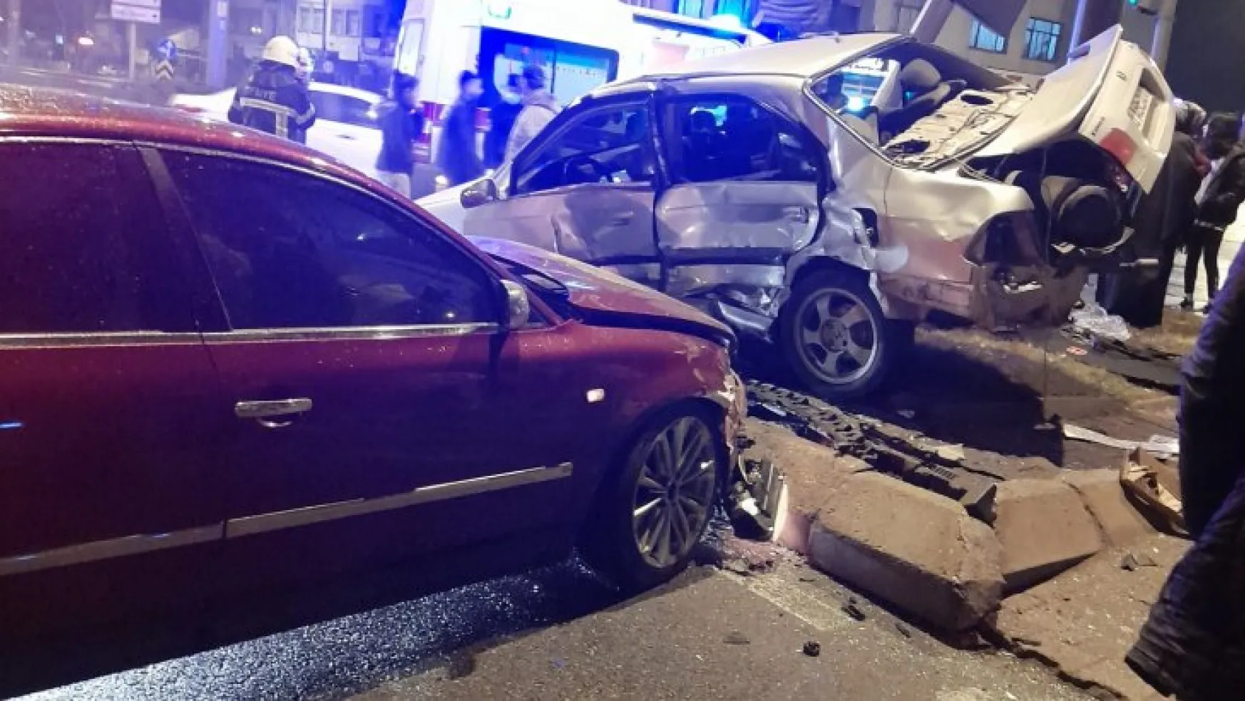 Argıncık'ta feci kaza: 2 yaralı