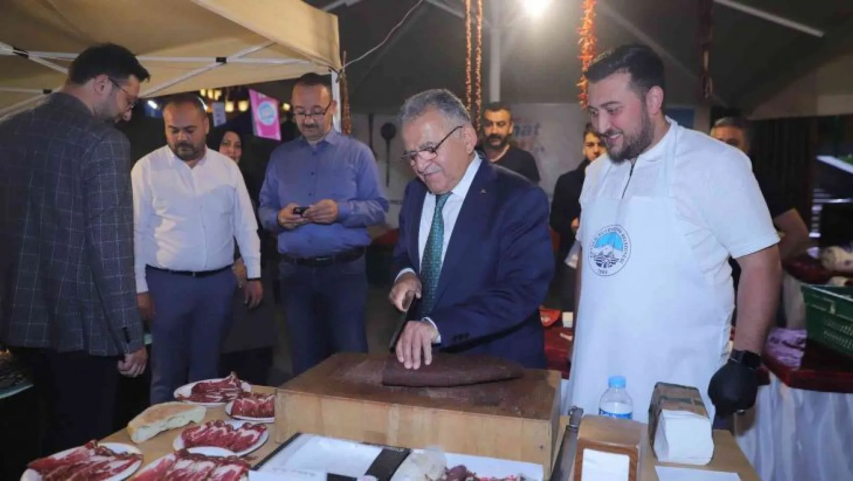 Başkan Büyükkılı. 'Asırlık Tariflerle Türk Mutfağı' etkinliğine katıldı