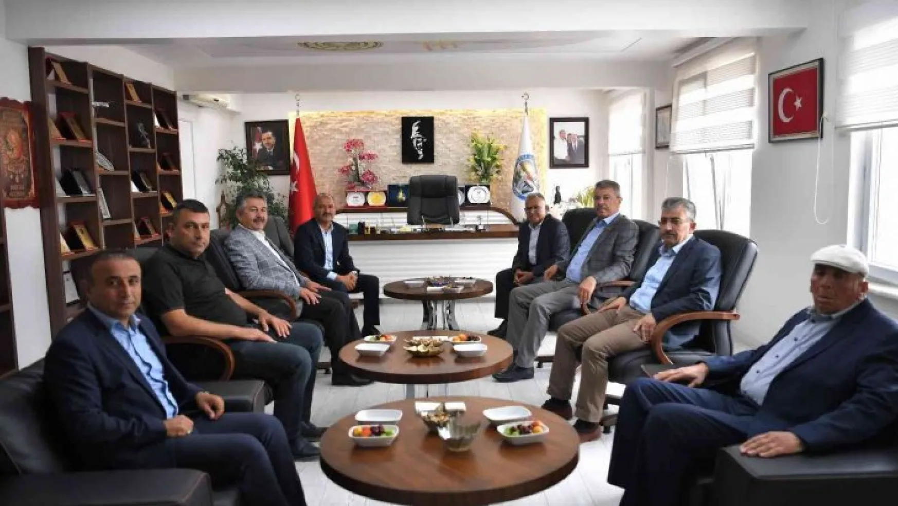 Başkan Büyükkılıç, Felahiye Belediyesi'ni ziyaret etti