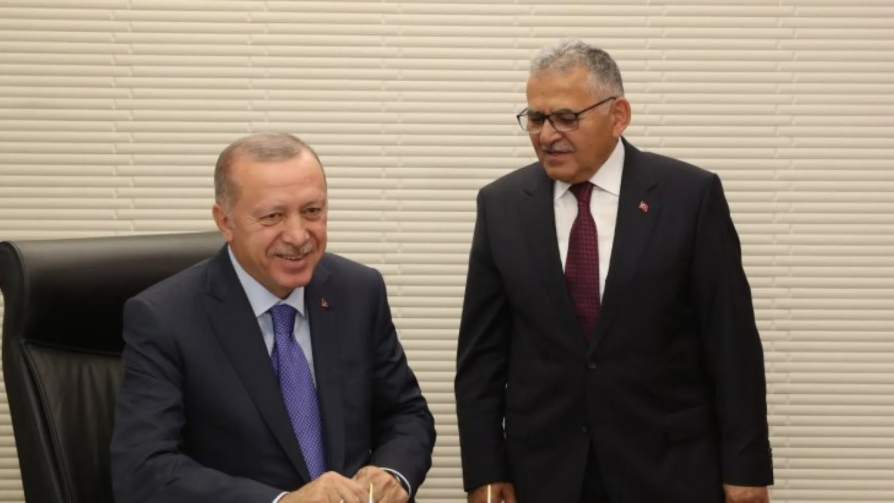 Başkan Büyükkılıç, Kayseri halkını Cumhurbaşkanı Erdoğan'ın katılacağı büyük açılışa davet etti