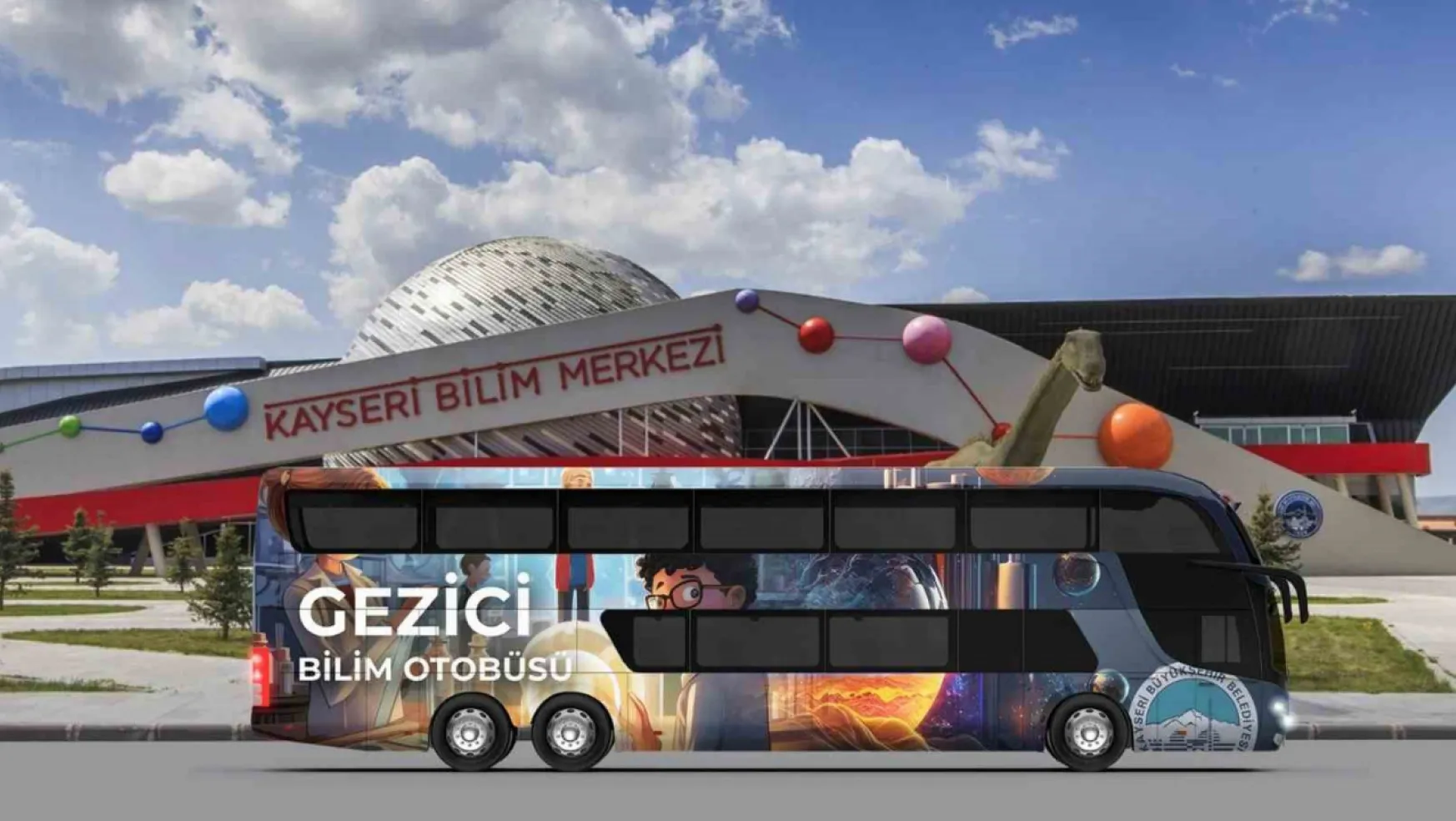 Büyükşehir'den Gezici Bilim Otobüsü