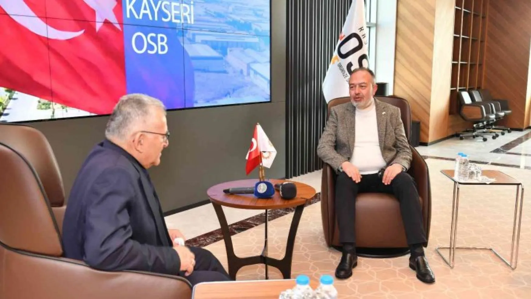 Başkan Büyükkılıç'tan Kayseri OSB'ye ziyaret