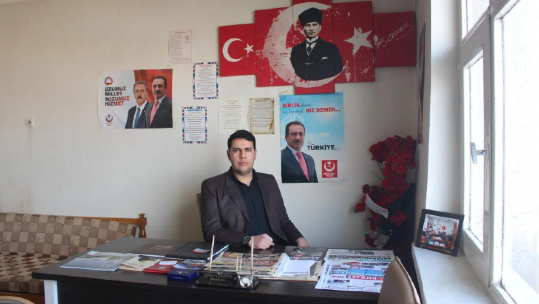 BBP Hacılar ilçe başkanı istifa etti