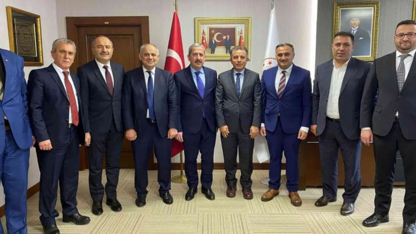 Belediye Başkanlarından Bakan Yardımcısı Gürcan'a ziyaret