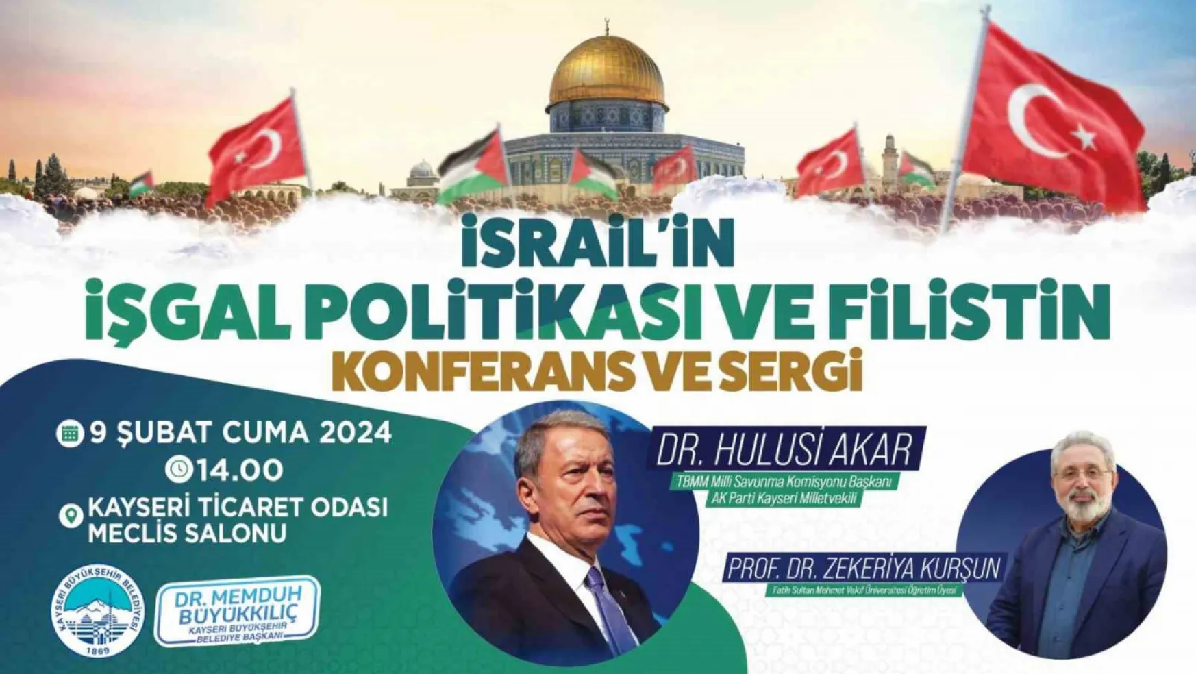 'İsrail'in İşgal Politikası ve Filistin' konulu konferans