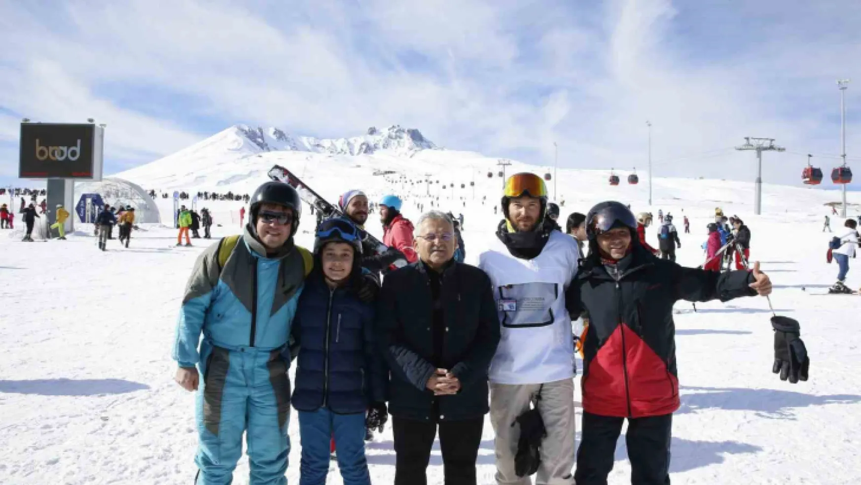 Büyükşehir'in Erciyes Kayak Merkezi, İngiltere basınına konu oldu