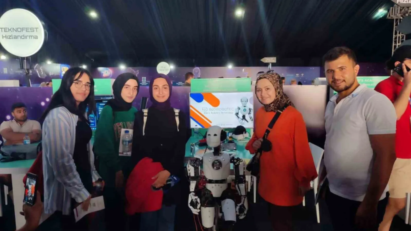 Kayseri Bilim Merkezi, Ankara Teknofest'te ilgi odağı oldu