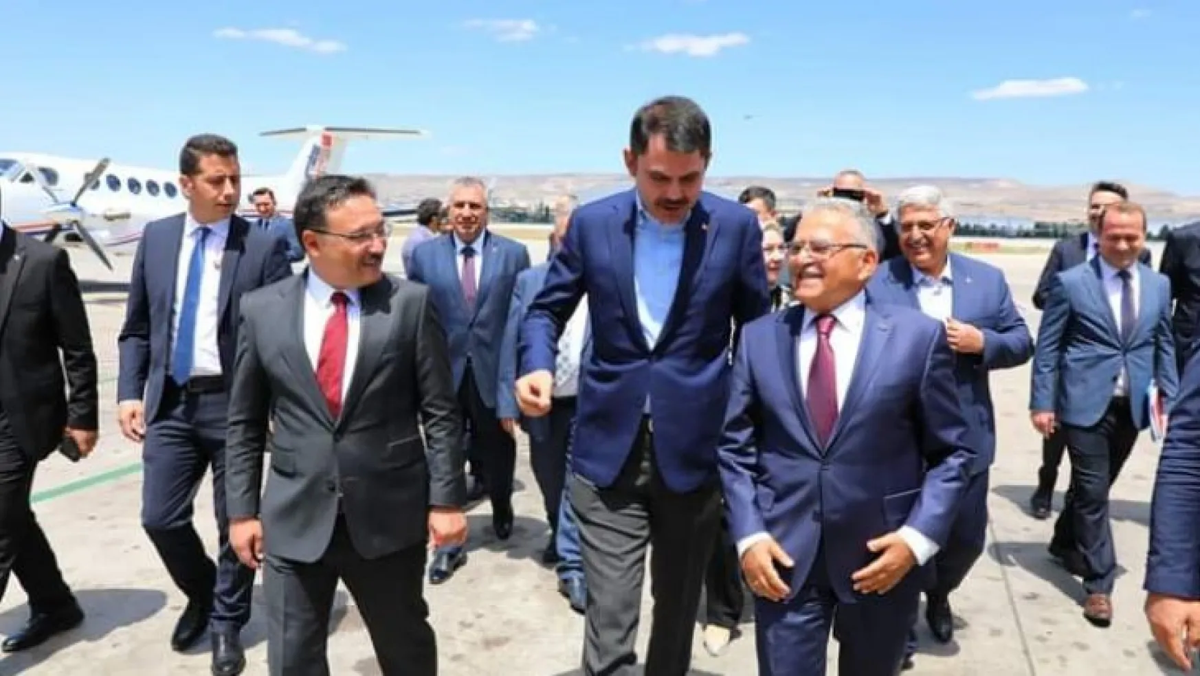 Çevre, Şehircilik ve İklim Değişikliği Bakanı Murat Kurum Kayseri'de