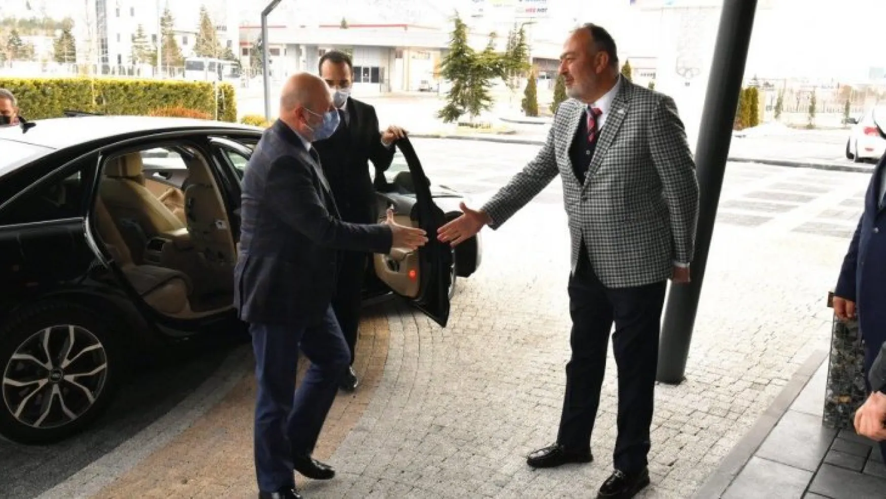 Çolakbayrakdar'dan Kayseri OSB Başkanı İmamoğlu'na ziyaret