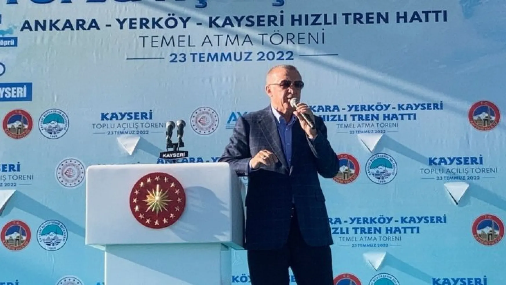 Cumhurbaşkanı Erdoğan Kayseri halkına seslendi