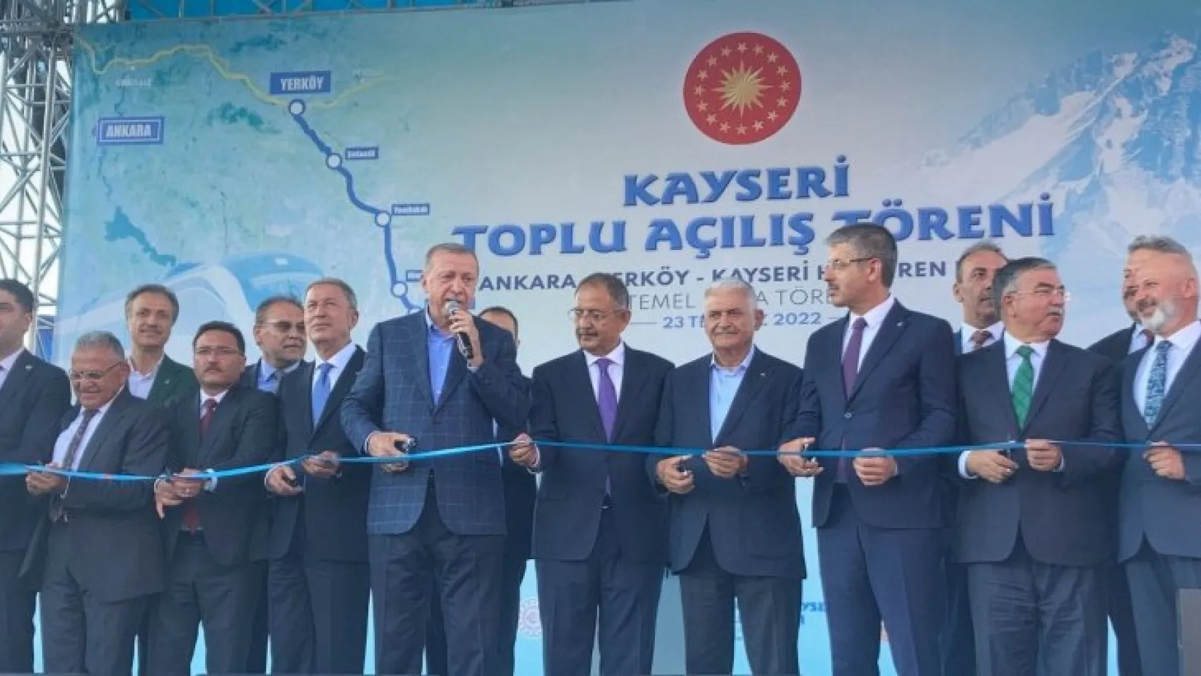 Cumhurbaşkanı Erdoğan Kayseri'de toplu açılış töreni gerçekleştirdi