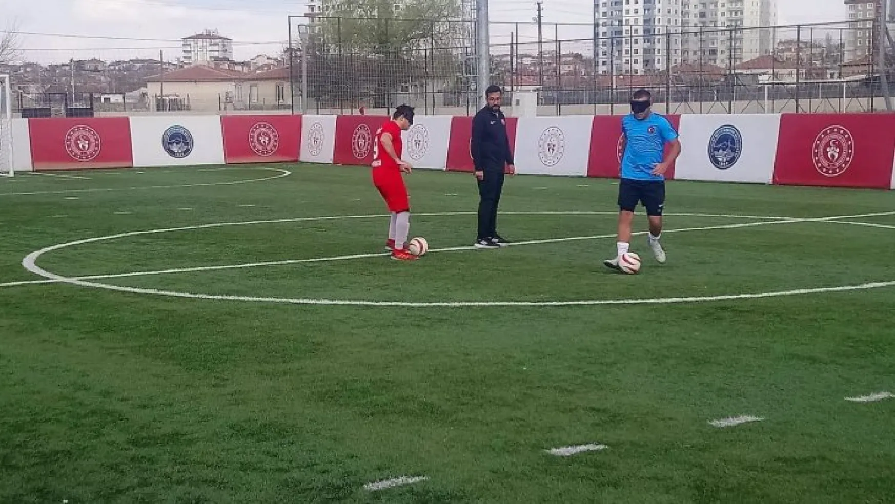 Görme Engelliler B1 Futbol Milli Takımı Kayseri'de kamp yapıyor