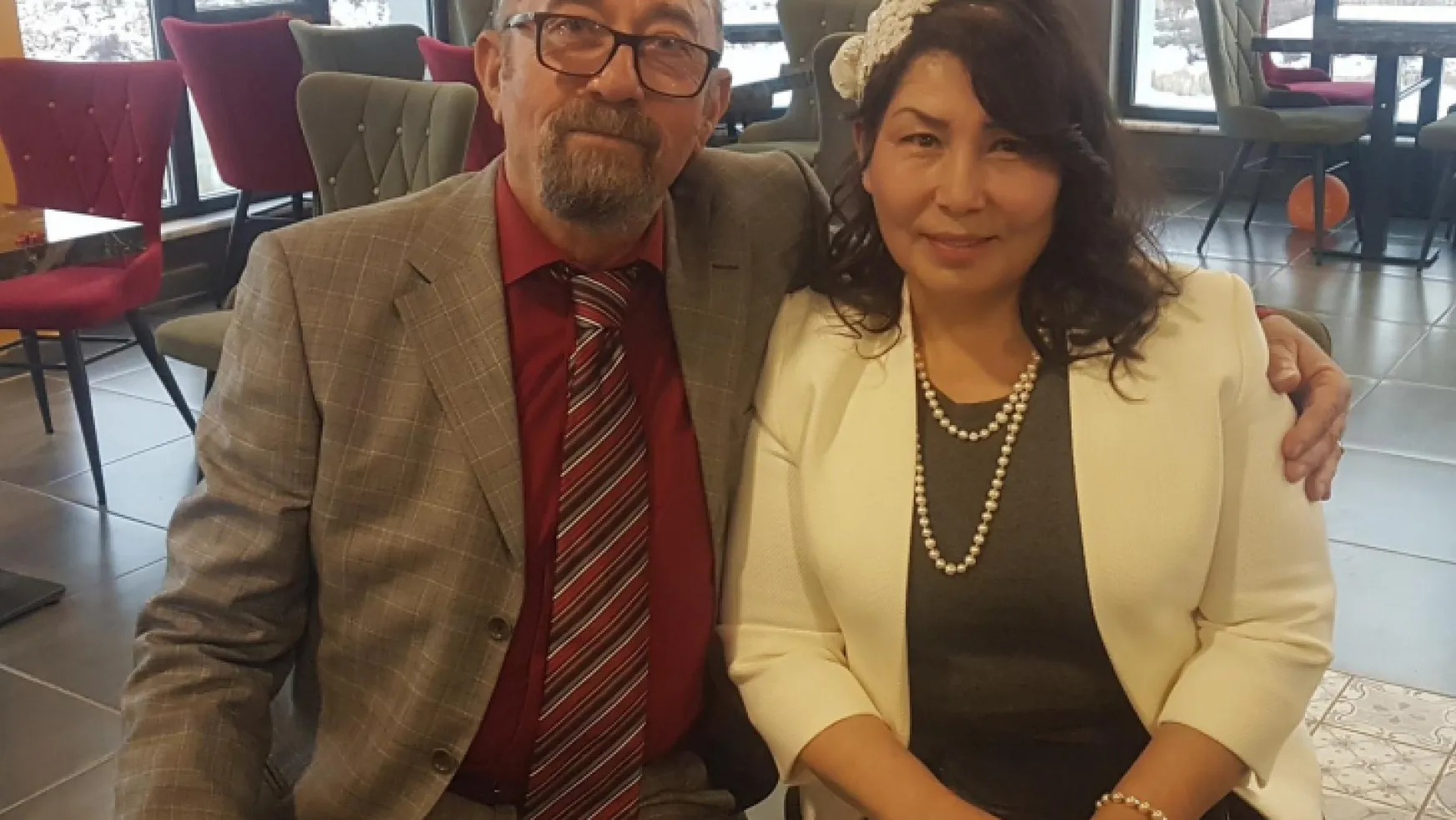 İncesu'lu Bekir Değirmenci sosyal medyada tanıştığı Kazak Torgın ile evlendi