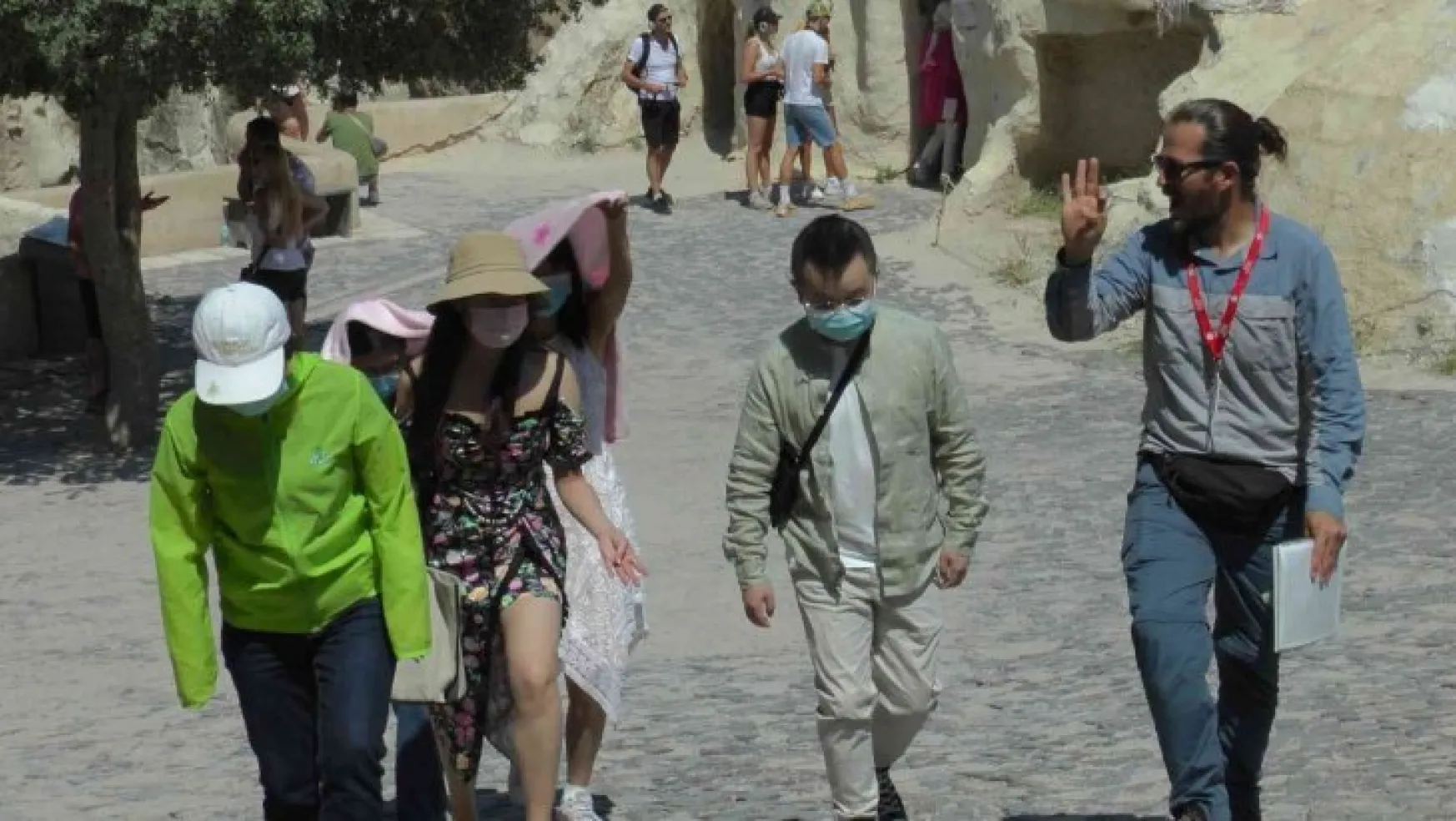 Kapadokya'yı bayramda 83 bin 766 kişi ziyaret etti