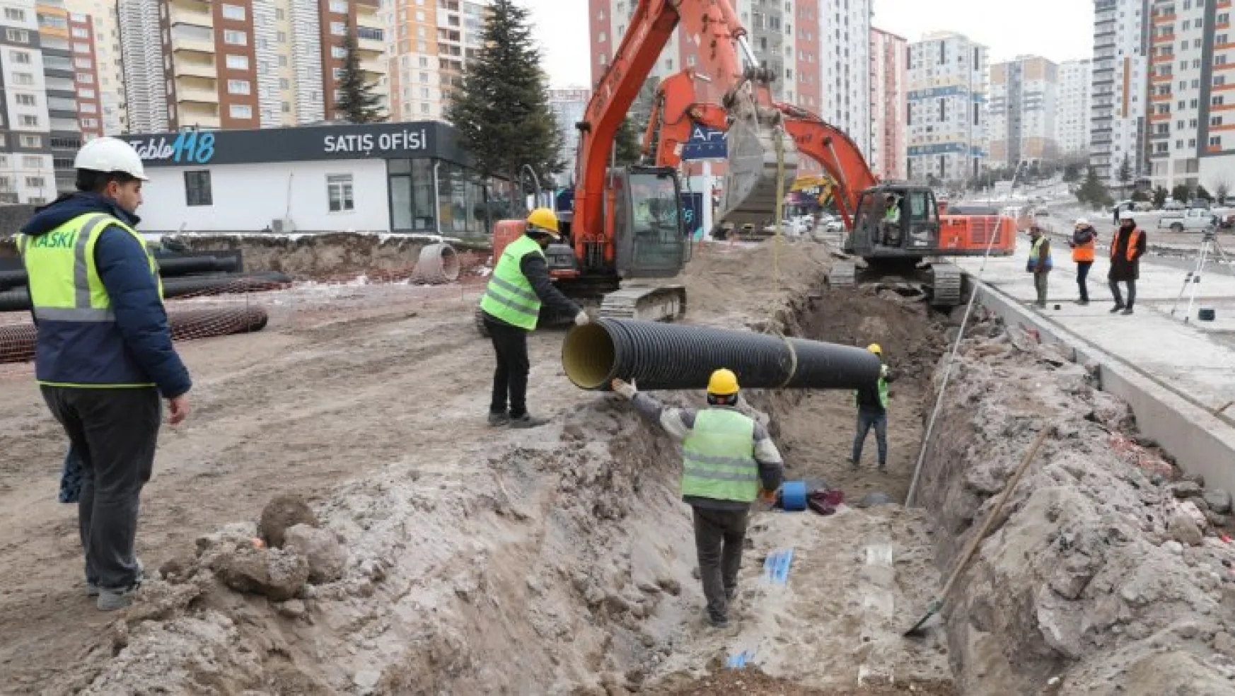KASKİ'den Talas'a Yaklaşık 15 milyon TL'lik altyapı yatırımı