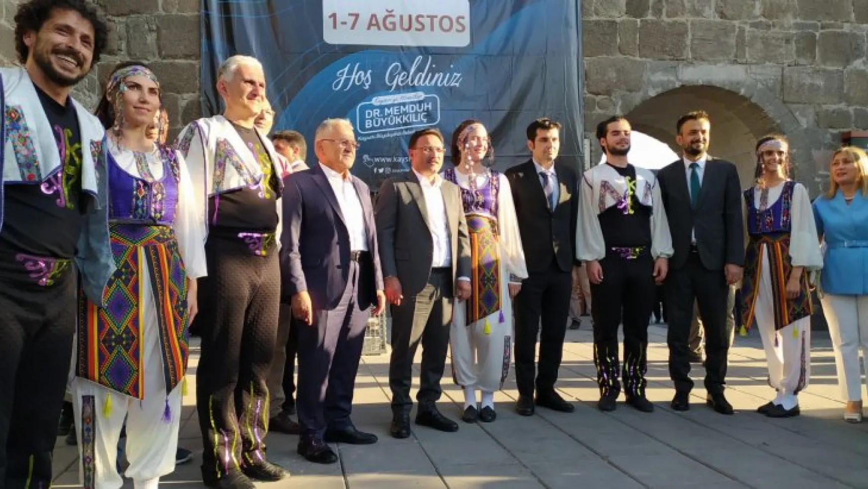 Kayseri Altın Eller Geleneksel El Sanatları Festivali açılış töreni gerçekleşti
