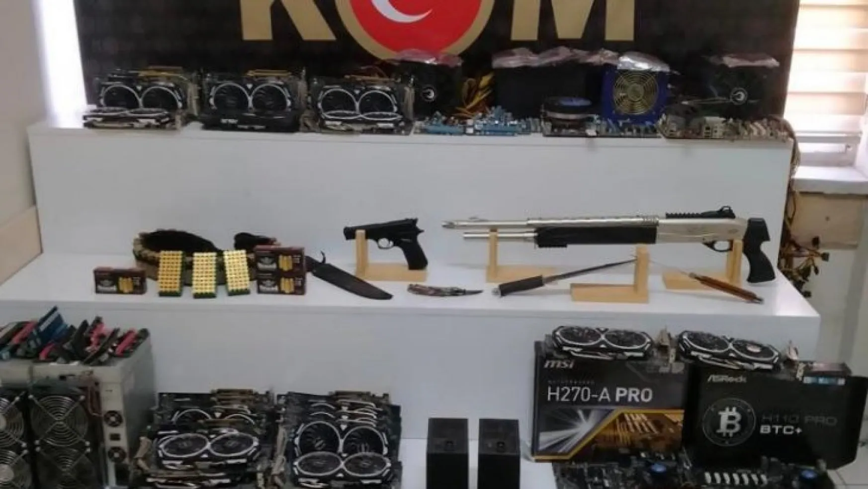 Kayseri'de bitcoin üretim tesislerine operasyon: 6 gözaltı