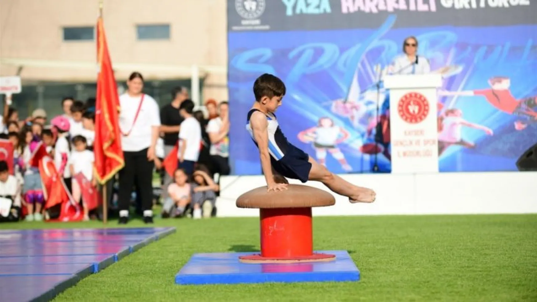 Kayseri'de GSB Yaz Spor Okulları açıldı