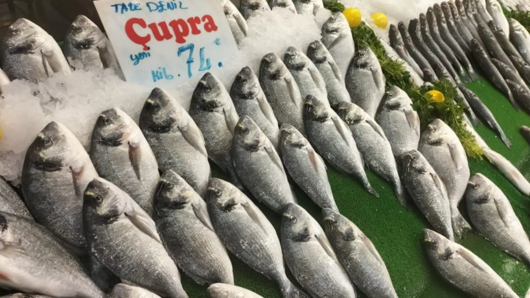 Kayseri'de sezon sonuna doğru balık fiyatları