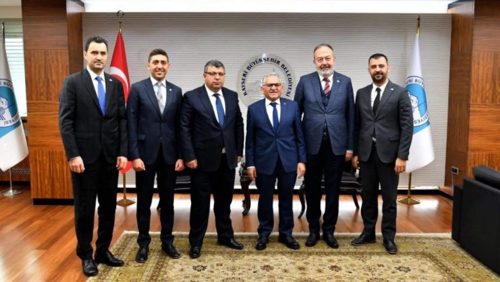 Kayseri OSB Başkanı İmamoğlu'ndan Başkan Büyükkılıç'a ziyaret