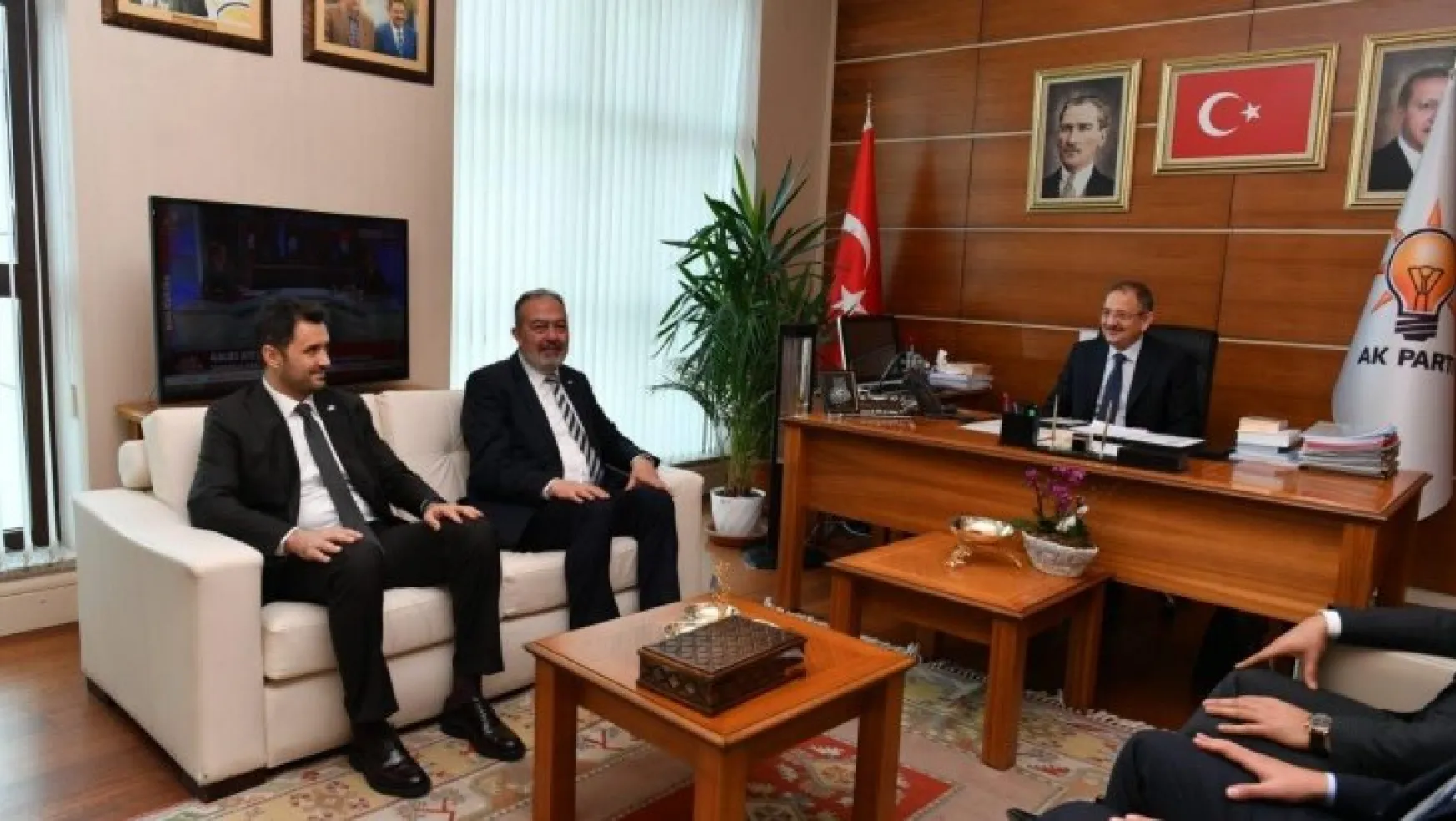 Kayseri OSB yönetimi Ankara'da