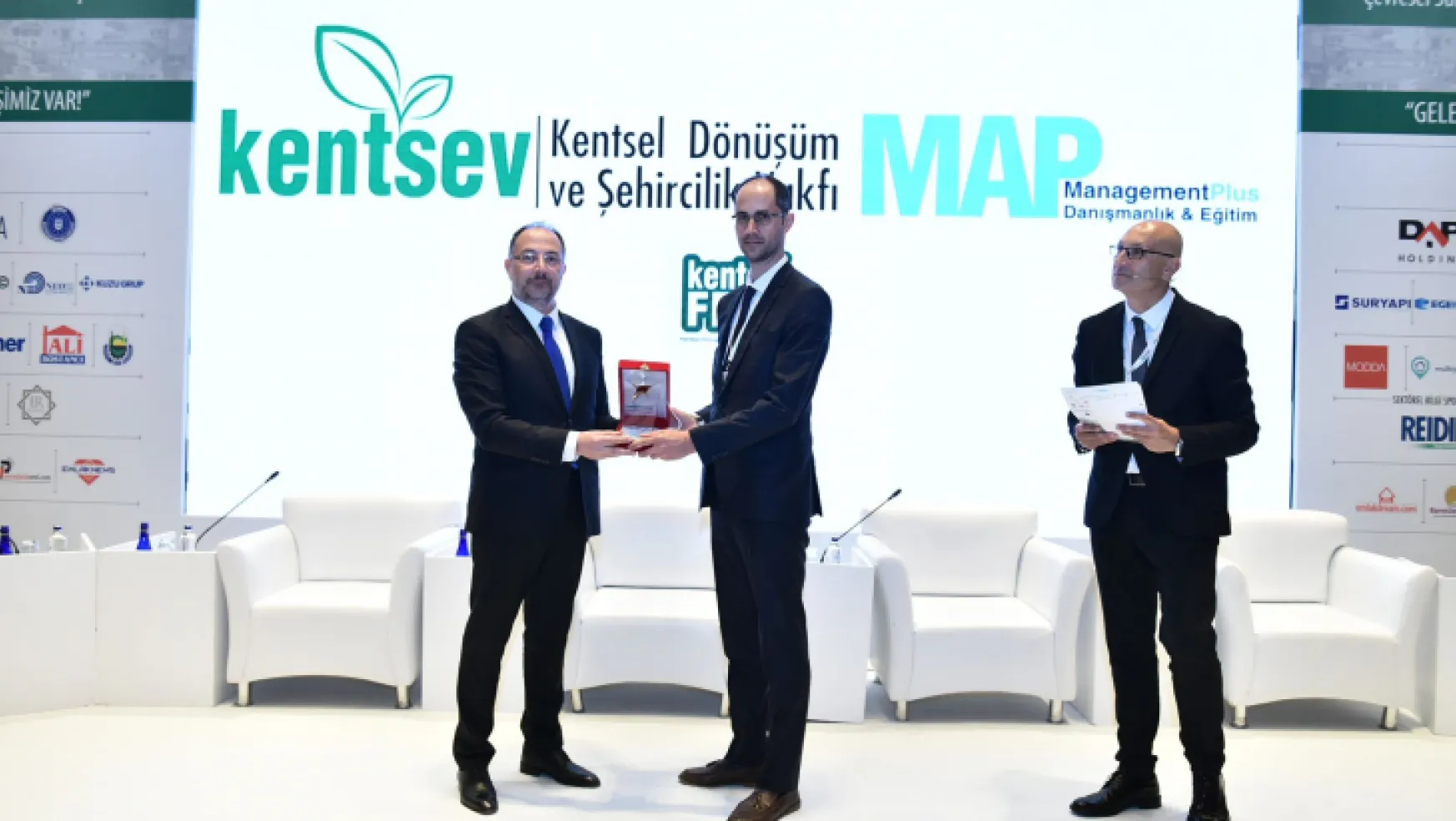 Kayseri'ye 'En iyi risk alan ilan edilen belediye' ödülü