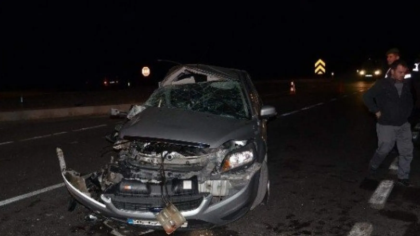 Kayseri'de Trafik Kazası: 2 Yaralı 