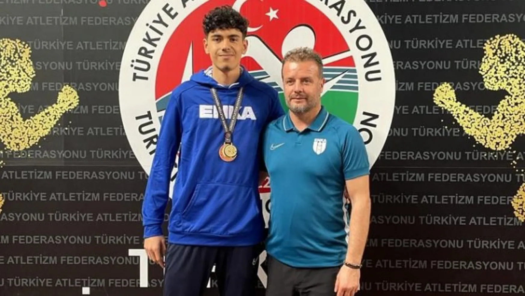 Kayserili atletler Türkiye Şampiyonasından madalyayla döndü