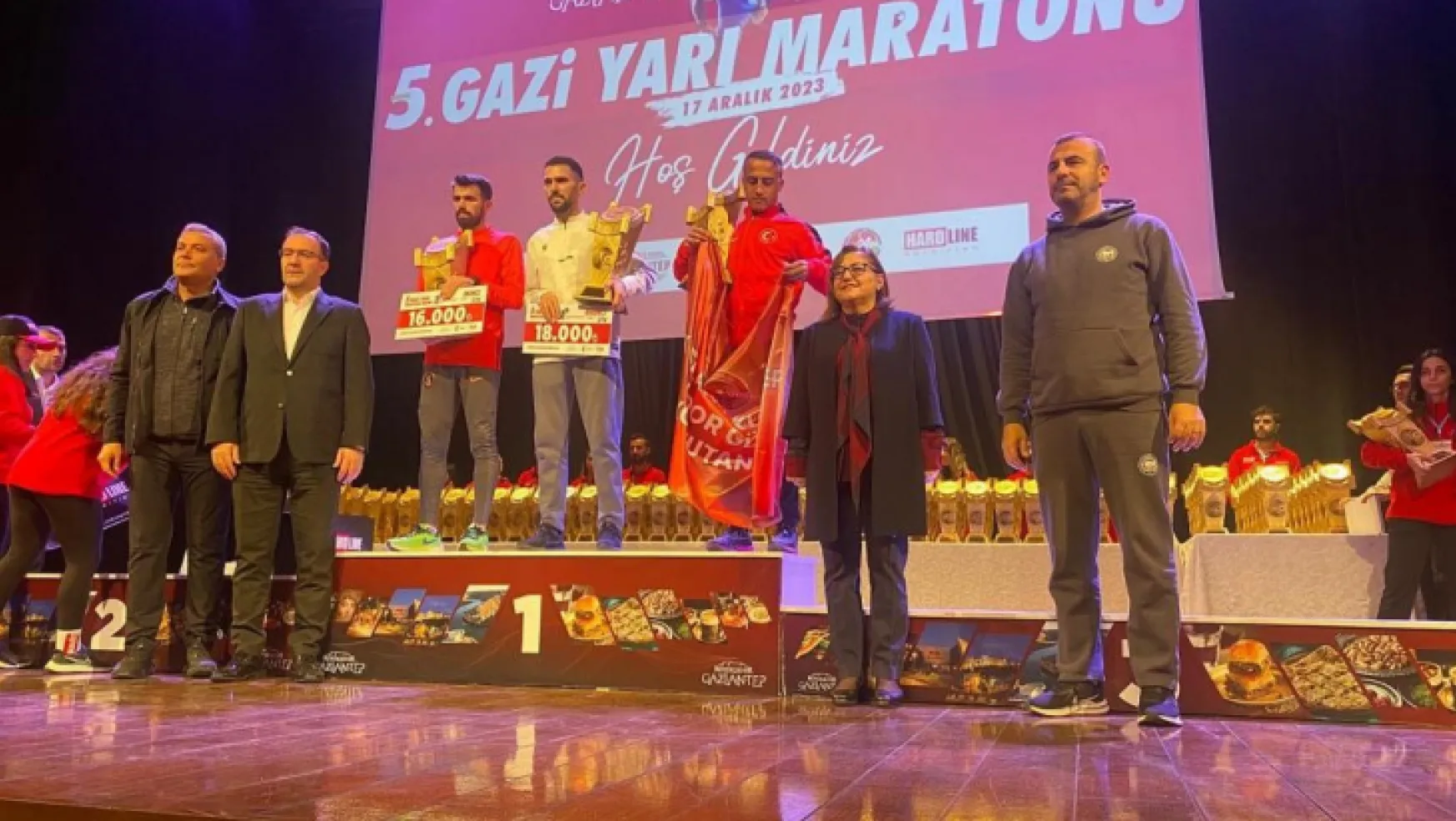 Kayserili sporcu, Gaziantep maratonunda birinci oldu