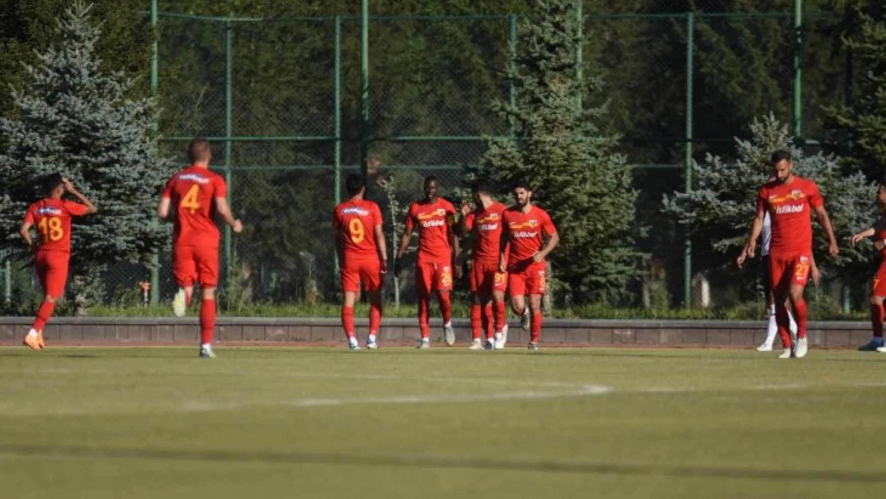 Kayserispor, Ankaragücü ile hazırlık maçı yaptı