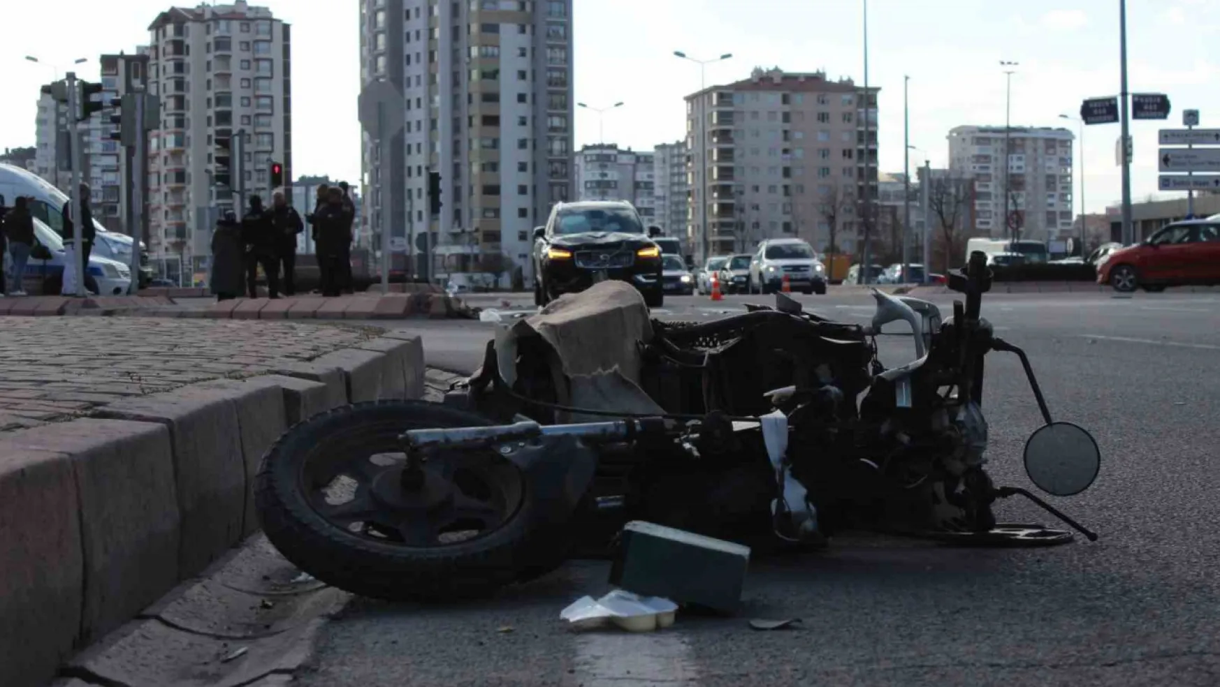 Kayserispor Başkanı Çamlı'nın aracının çarptığı mobilet sürücüsü hayatını kaybetti